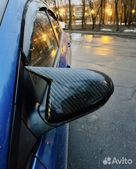 Накладка зеркала Хендай Солярис 2