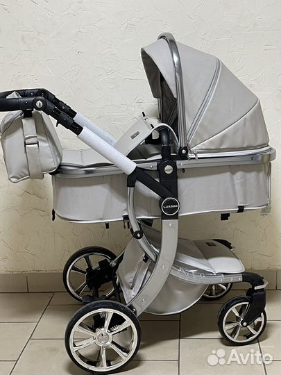 Новые коляски трансформер 3 в1 LuxMom 608-2