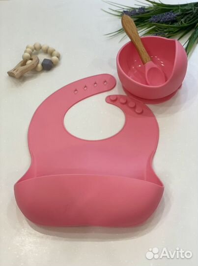 Силиконовая посуда для кормления