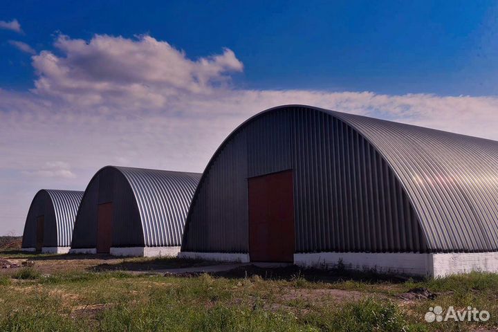 Ангар металлический