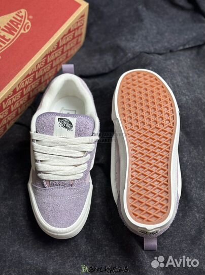 Кеды дутые Vans Knu Skool лиловые 36,39,40