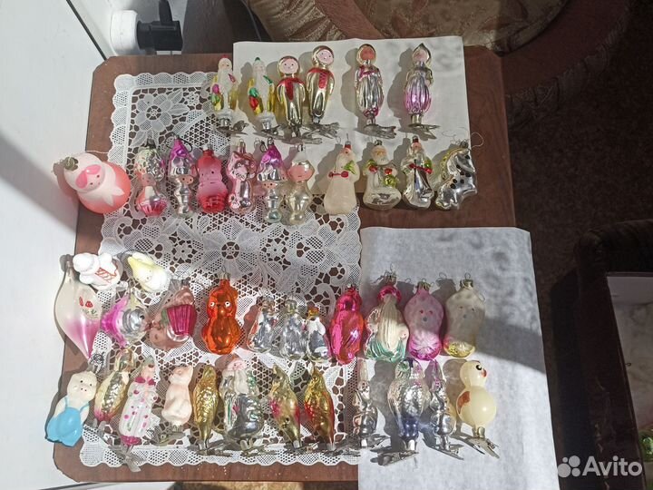 Елочные игрушки СССР