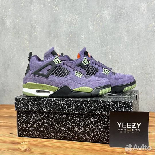 Кроссовки Air Jordan 4 wmns «Canyon Purple»