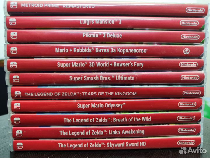 Игры для nintendo switch катриджи