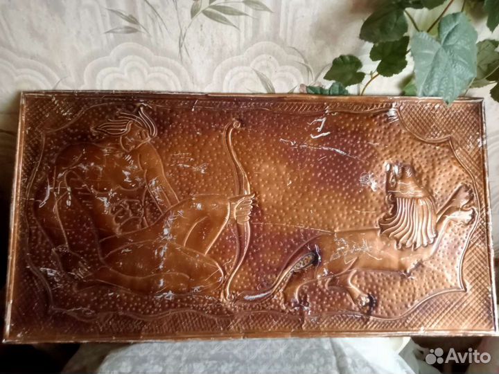 Чеканное панно