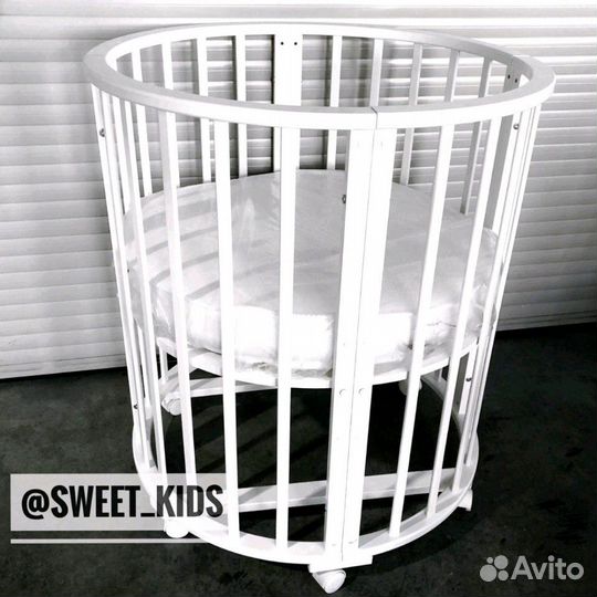 Кровать детская круглая