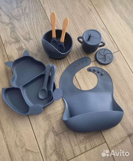 Детская посуда силиконовая