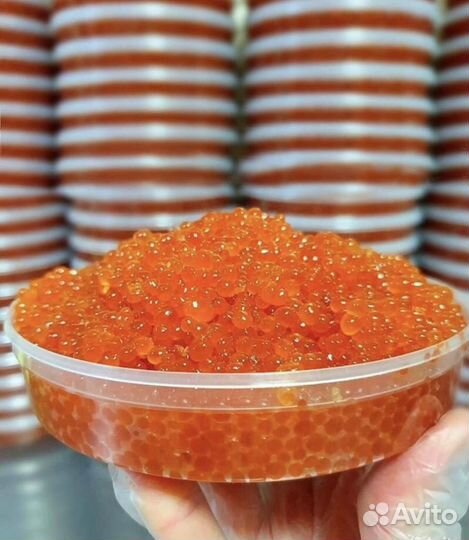 Красная икра горбуши