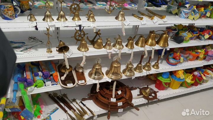 Рында колокол штурвал с гравировкой