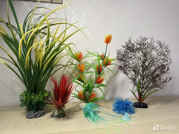 Искусственные растения для аквариума