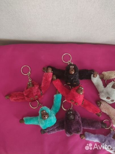 Брелок обезьянка kipling (много цветов )