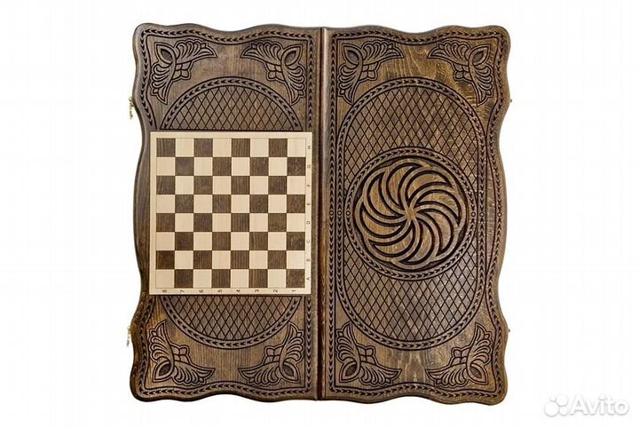 Нарды резные 