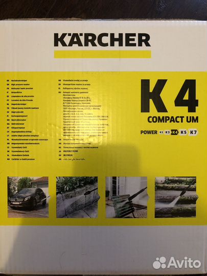 Мойка karcher k4 compact um