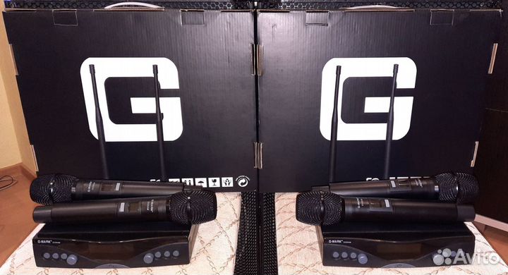 Микрофоны C-Mark 4шт C320AM вокальные радио Pro