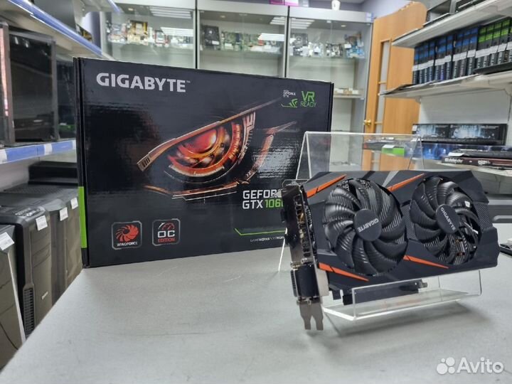 Видеокарта Gigabyte GTX 1060 Windforce 3Gb