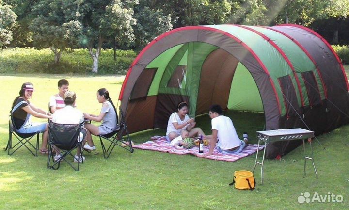 Палатка туристическая большая 5 метров