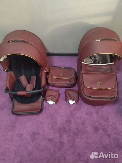 Коляска 2 в 1 adamex barcelona