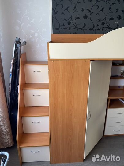 Кровать чердак