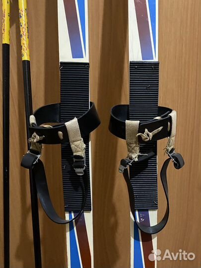 Лыжи 150 деревянные 