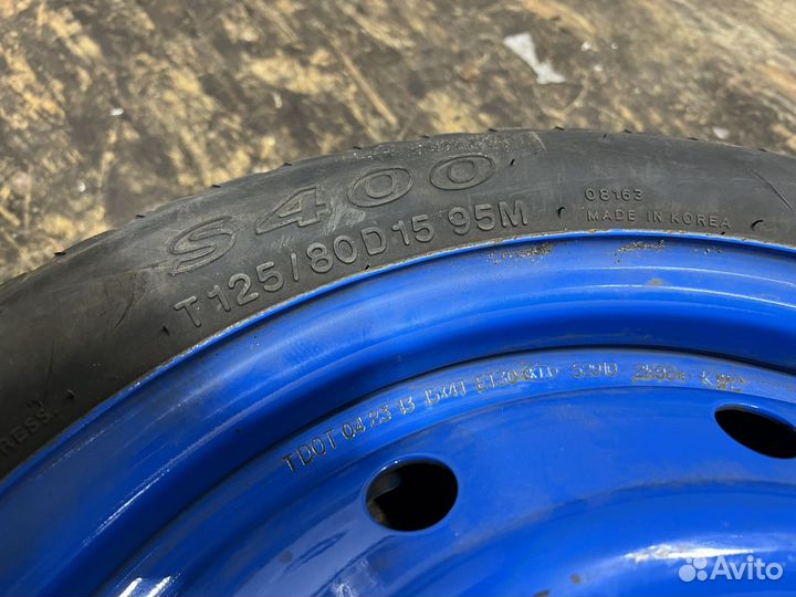 Запасное колесо докатка Kia Soul 1 AM 08-14г