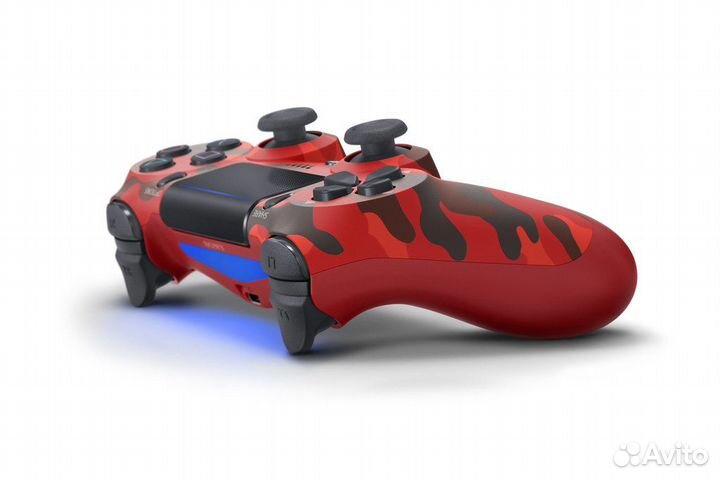 PS4 джойстик DualShock 4 V2 Red Camouflage, новый