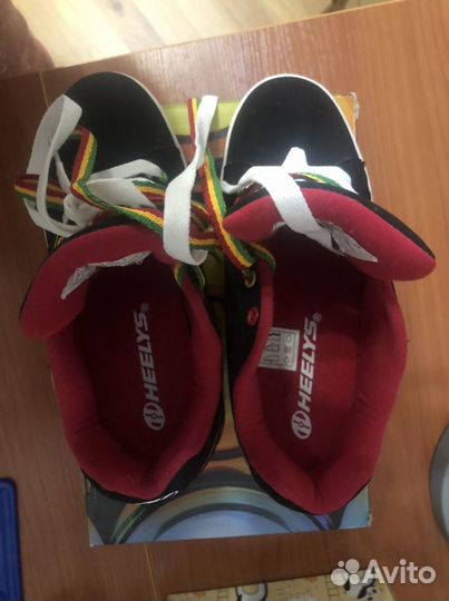 Heelys кроссовки ролики 23см