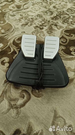 Игровой руль с педалями для пк