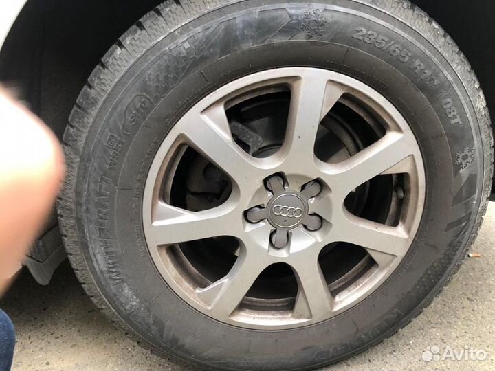 Диски на Audi с резиной 5 112 r17 ориг.комплект
