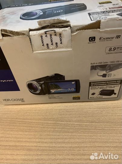 Видеокамера sony