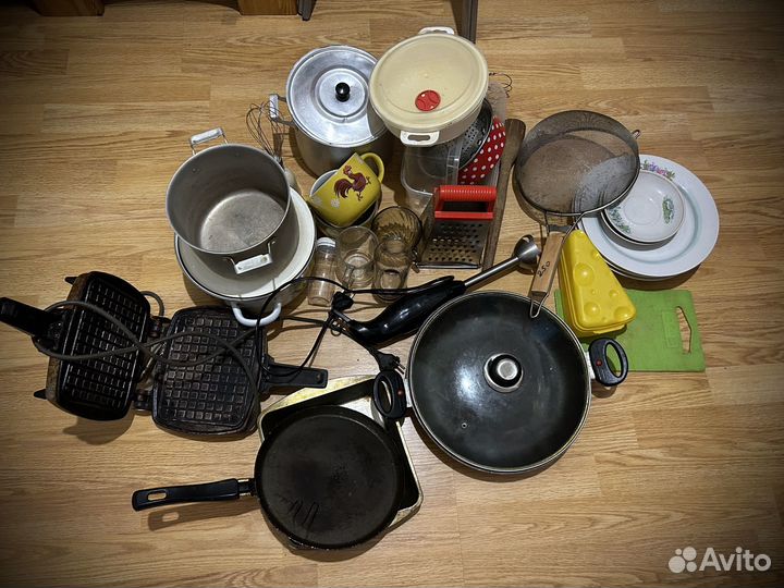 Посуда бу пакетом