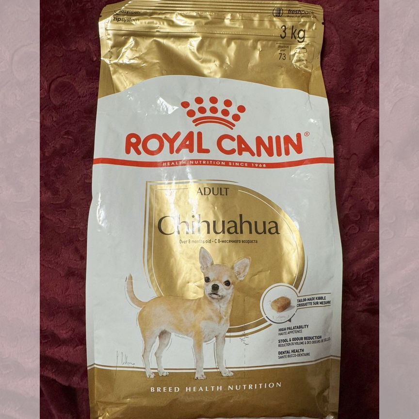 Корм для собак royal canin чихуахуа 3 кг