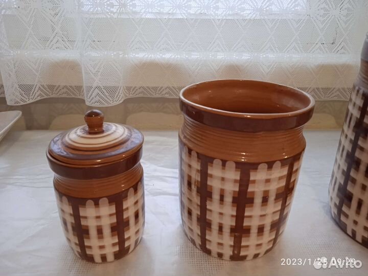 Набор посуды керамика