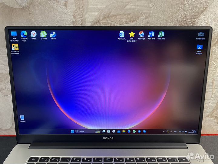 Ноутбук honor magicbook 15