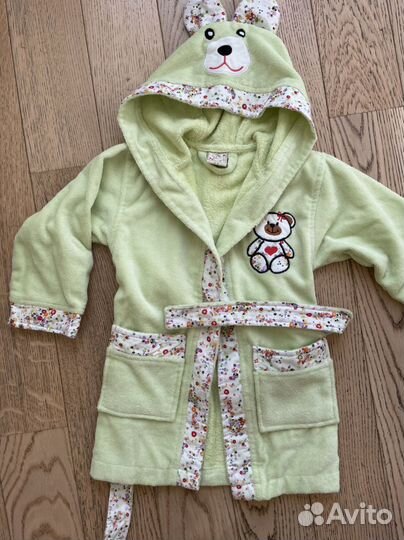 Халат банный детский