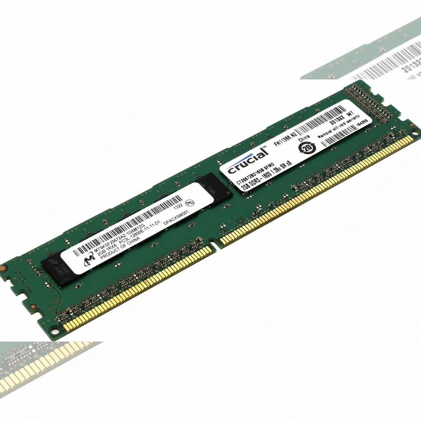 [CT25672BD160B] Оперативная Память Crucial 2gb Ct25672bd160b