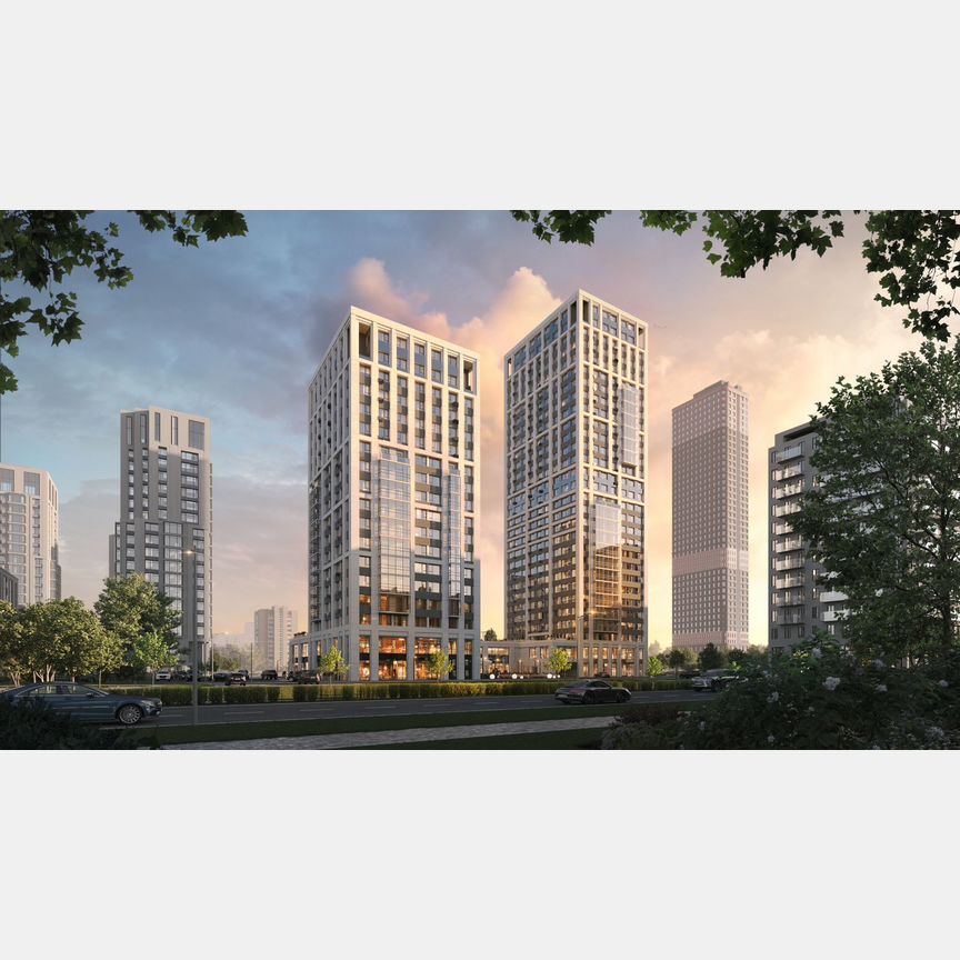 2-к. квартира, 64,3 м², 3/29 эт.