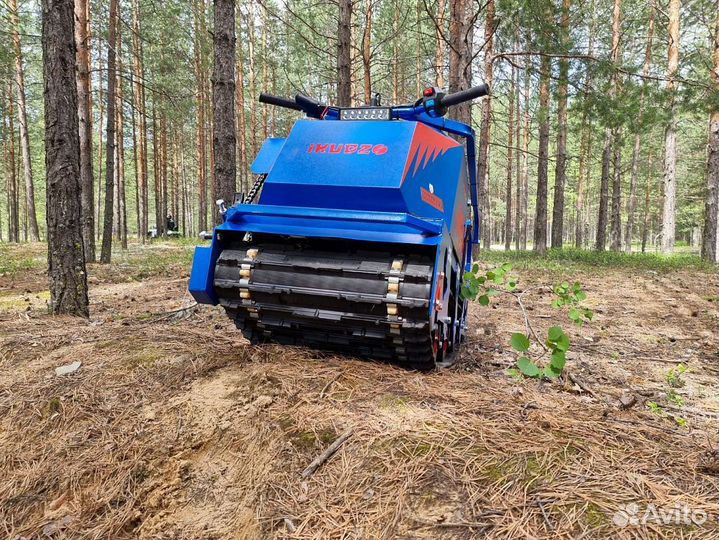 Мотобуксировщик ikudzo 500 EK20(двс dinkin) Cиний