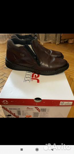 Мужские немецкие кожанные ботинки