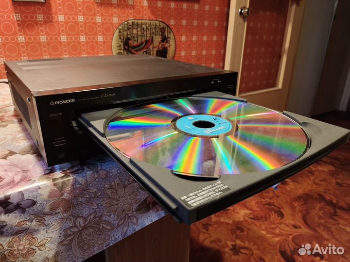 Рioneer.Очень редкий 13 кг HI-END CD-LD плеер