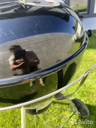 Угольный гриль weber master touch