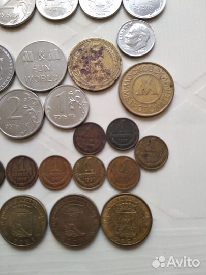 Жетоны монеты