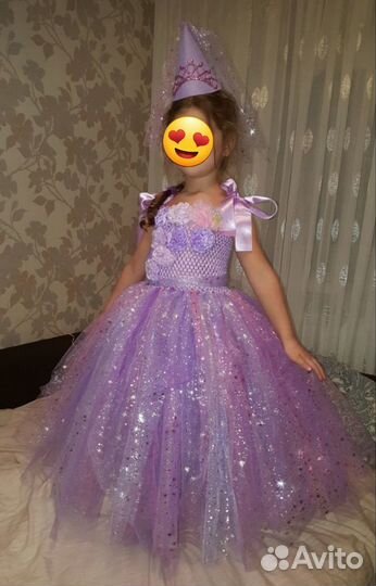 Платье фея для девочки 110