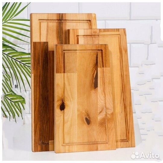 Набор разделочных досок на подставке