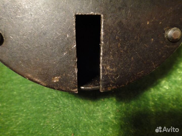 Редкий Старинный Навесной Замок СССР Шайба