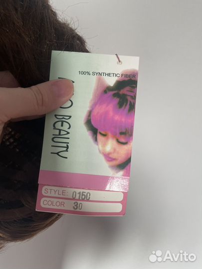 Парик из искусственных волос