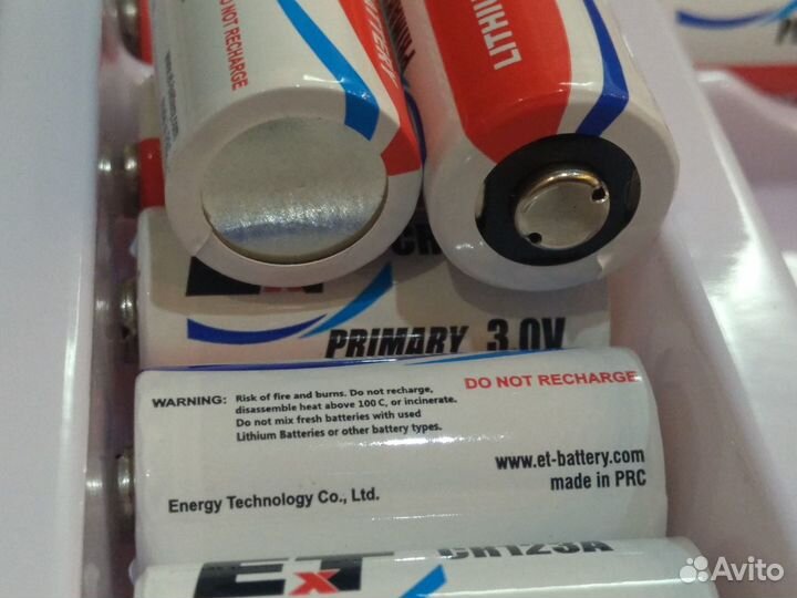 Lithium battery ET CR123 A 3V