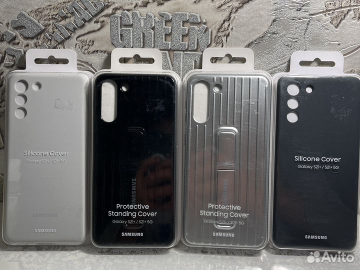 Чехол Silicone Cover Protective Samsung S21+