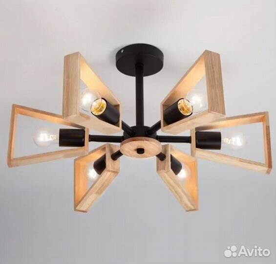 Люстра в стиле лофт eurosvet