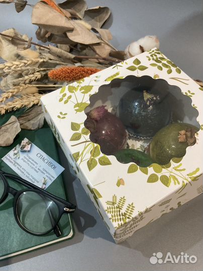 Чайные бомбочки большие, подарочный набор