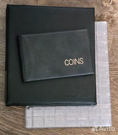 Альбомы и листы для монет